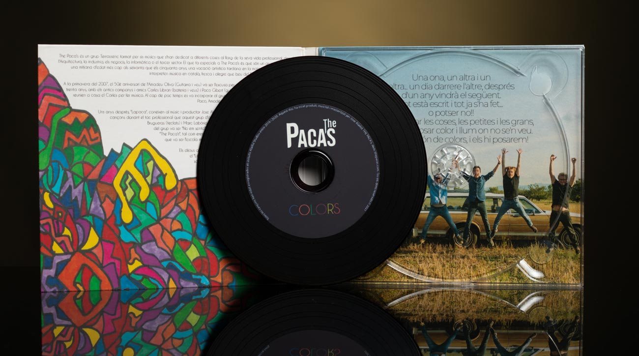 CD-digipacdiptico Disco díptico, dos caras